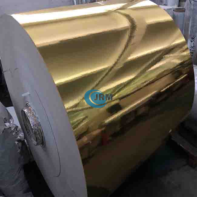 Paperboard Laminated With Aluminium Foil Gold Foil Paper
