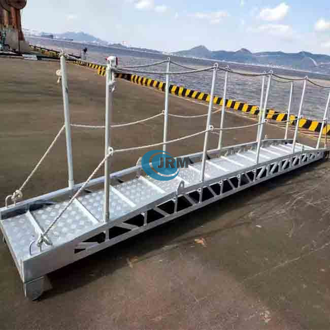 Portable Gangway Removable Stanchions Wharf Ladders Aluminium Alloy