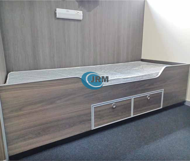Marine Aluminium Honeycomb Furniture HPL Finish With U Profile Edge
