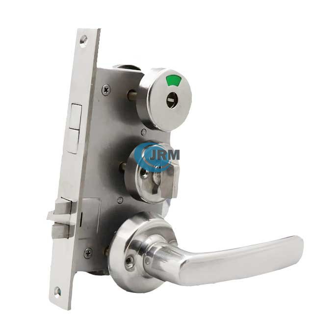 Marine Door Lock Hujiang C4-A Red And Green Indicator Lock For Cabin Bathroom